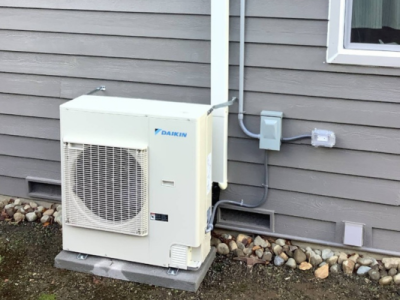 Outdoor Unit Heat Pump Installation